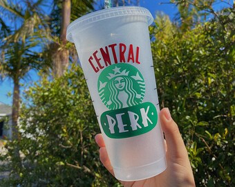 Central Perk Friends Cup W/ Custom Name