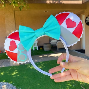 White Rabbit Mickey Ears | Alice in Wonderland Mickey Ears | Disney Ears | Mickey Mouse Ears