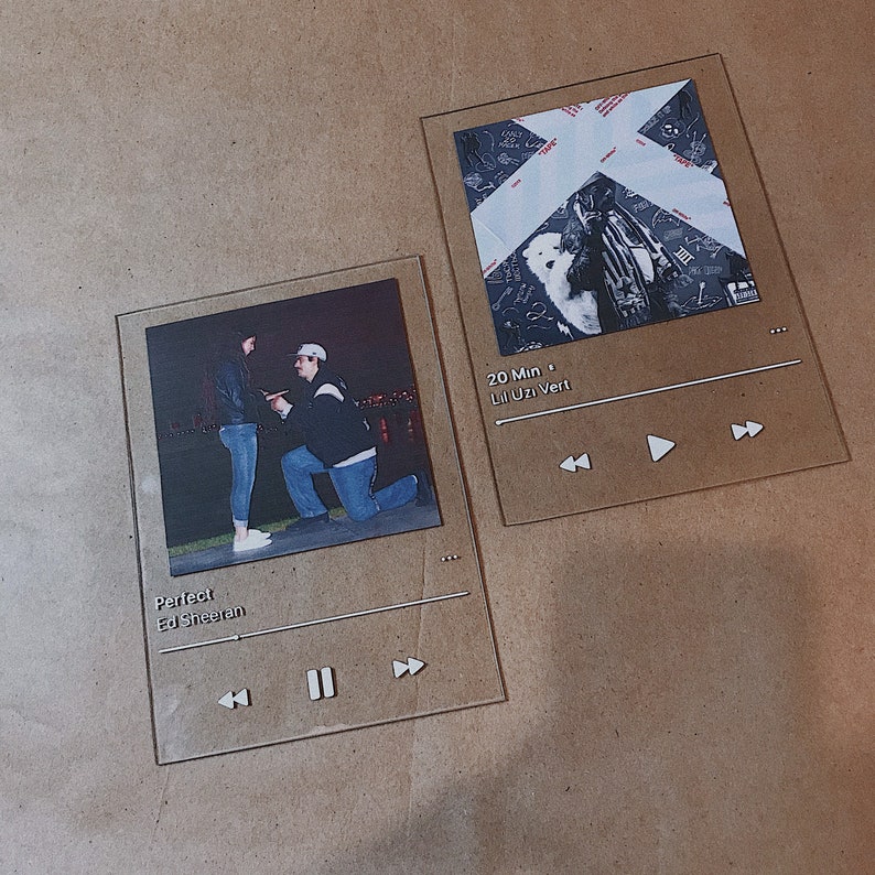 Album Cover Glass Decor Etsy