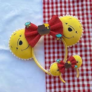 Winnie The Pooh Mickey Ears | Pooh Bear Mickey Ears | Honey Pot Mickey Ears | Mickey Ears | Disney Ears