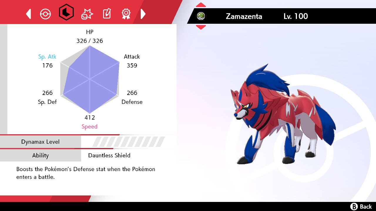 Pokemon Sword And Shield Legendary Zamazenta 6iv Battle Etsy