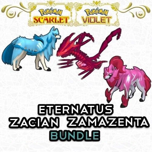 Pokemon Sword and Shield // ZACIAN ZAMAZENTA ETERNATUS 6IV -  Norway