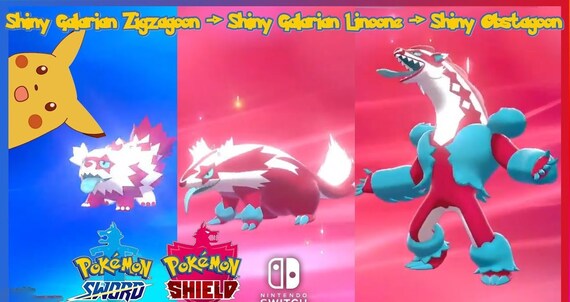Pokemon Sword And Shield Shiny Zigzagoon Linoone Etsy Pokemon Sword And Shield Shiny Zigzagoon Linoone Etsy