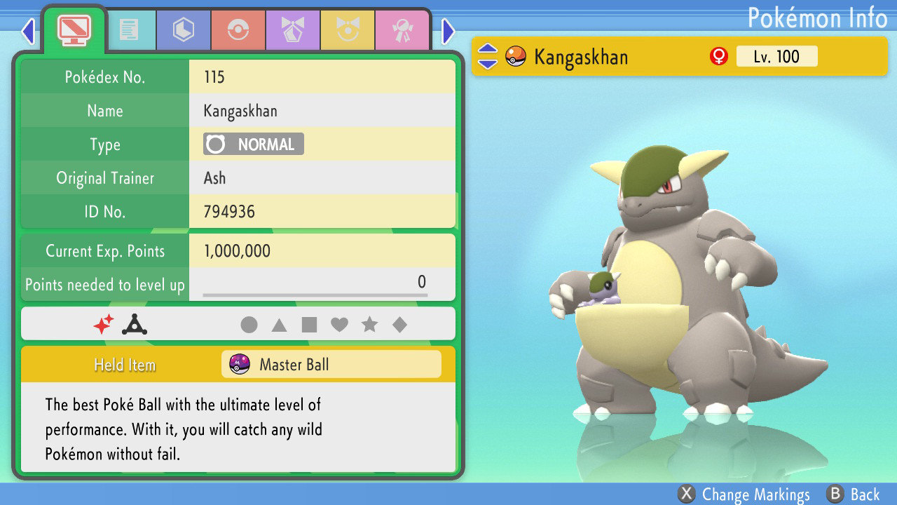 Shiny Kangaskhan / Pokémon Brilliant Diamond and Shining Pearl -  Israel