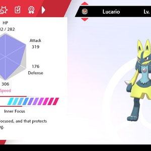Pokemon Sword And Shield Kubfu 6iv Pokemon Level 100 Etsy