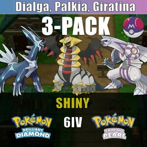 Pokemon Legends Arceus SHINY GIRATINA/DIALGA/PALKIA/ARCEUS  (4)Bundle✨Competitive