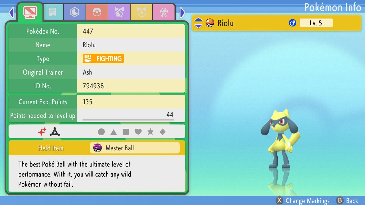 Shiny Riolu / Pokémon Brilliant Diamond and Shining Pearl / - Etsy Finland