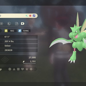 Shiny Scyther alpha best Stats // Pokemon Legends: Arceus -  Sweden