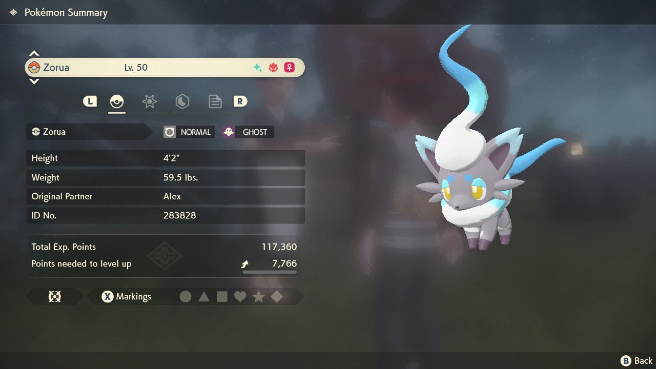 Pokémon Leyendas Arceus / Shiny ALPHA Hisui Zorua / Mejores Etsy México