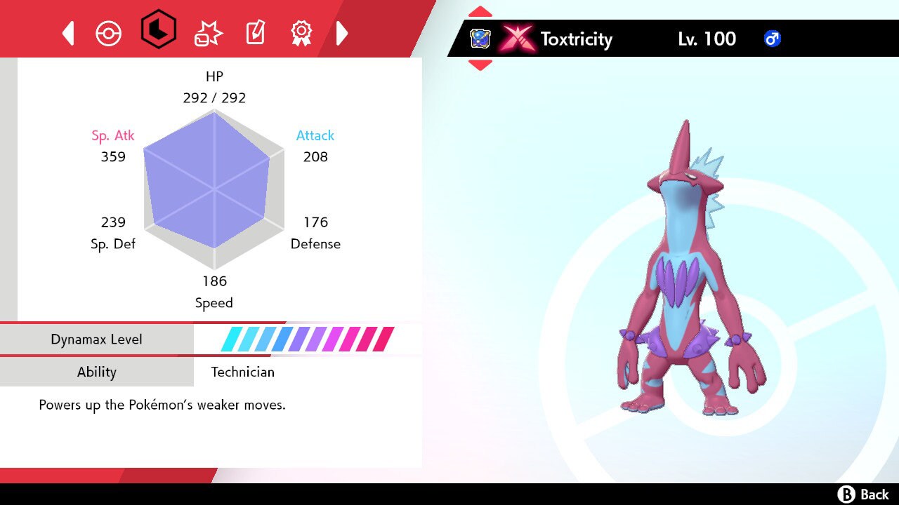 Pokemon Sword And Shield Shiny Gmax Toxtricity X2 And Toxel Etsy