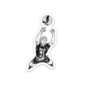 Volleyball Anime Setting Sticker