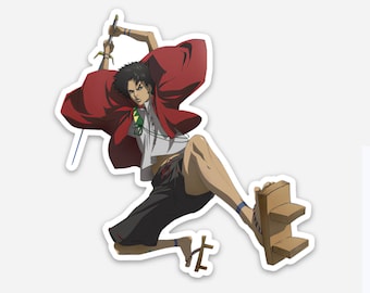 Samurai Champloo Mugen Breakdancing Samurai Anime Sticker