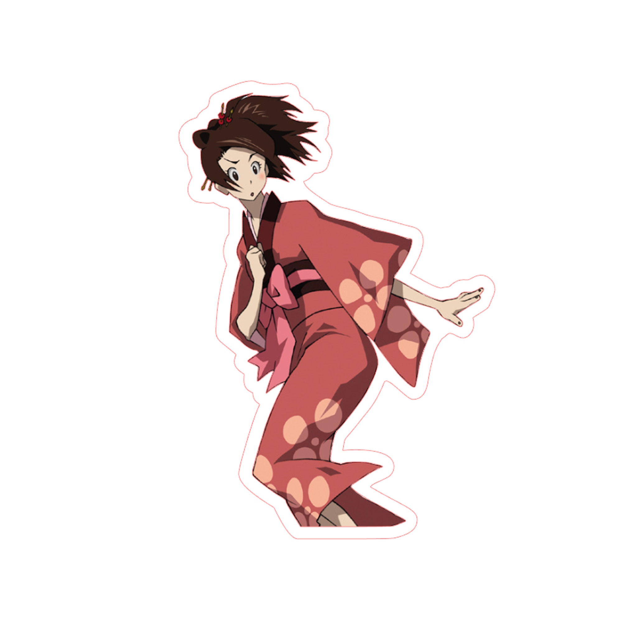 Samurai Champloo Fuu Kimono Anime Sticker