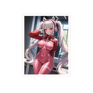 Nikke Alice in Classroom, Goddess of Victory sticker, Anime & Manga Sticker, Gacha Game Sticker
