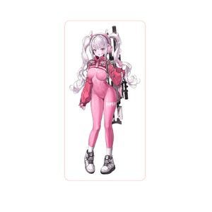 Nikke Alice Default Game Outfit, Goddess of Victory sticker, Anime & Manga Sticker, Gacha Game Sticker