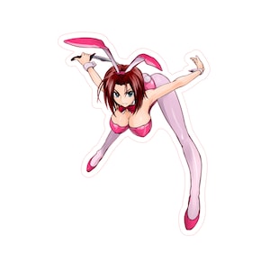 Code Geass Kallen Kōzuki Kallen Stadtfeld L Lelouch of the Rebellion Long Legs Bunny Outfit Anime Sticker