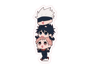 Chibi Sorcerer Stack Sticker, Anime Sticker, Manga Sticker