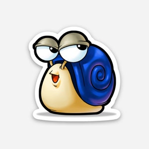 MapleStory Blue Snail Sticker