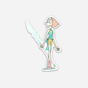 Adesivo originale Steven Universe Pearl
