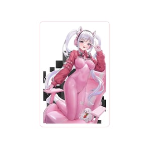 Nikke Alice on Top of gaming chair, Goddess of Victory sticker, Anime & Manga Sticker, Gacha Game Sticker