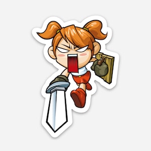 MapleStory Beginner Adventurer F5 Gesichtssticker