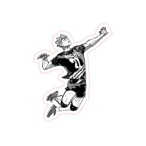 Volleyball Anime Spiking Sticker