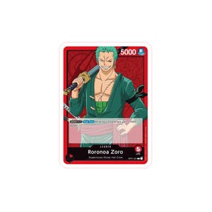 Autocollant OPTCG OP01-001
