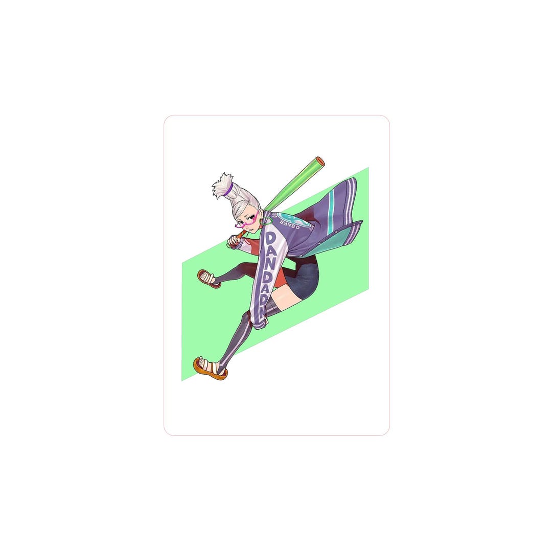 Seiko Ayase Dandadan Banner Sticker, Anime Sticker, Manga Sticker - Etsy