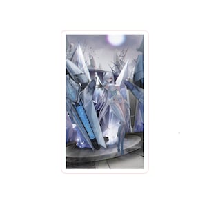 Nikke Cinderella &quot;Glass Princess&quot; Anachiro with Mirror Shield, Nikke Goddess of Victory sticker, Anime & Manga Sticker, Gacha Game Sticker