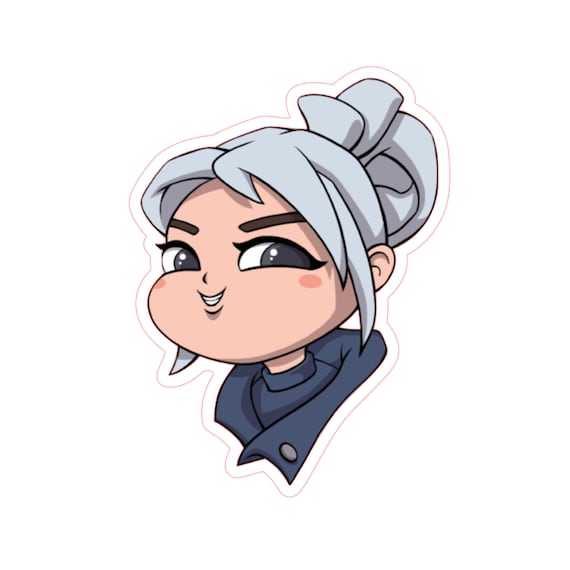 Valorant Jett Chubby Spray Valorant Spray Jett Valorant Etsy India