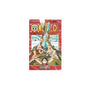OP Manga Band 15 "Einfach Geradeaus!!!" Titelblatt Sticker