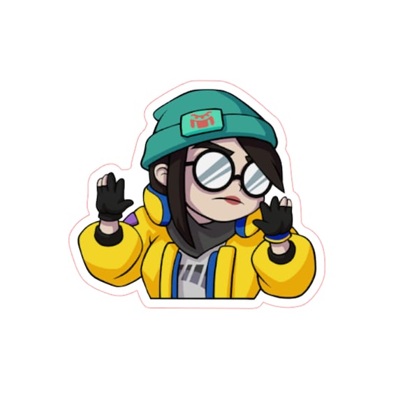 Valorant Killjoy Hold up Spray Valorant Spray Jett Valorant Etsy New