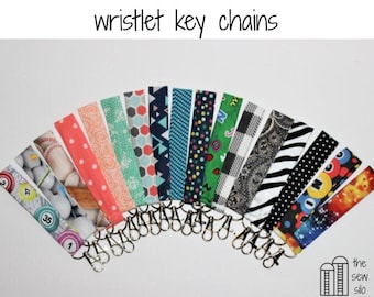 Wristlet Key Chain/Key Fob Bracelet
