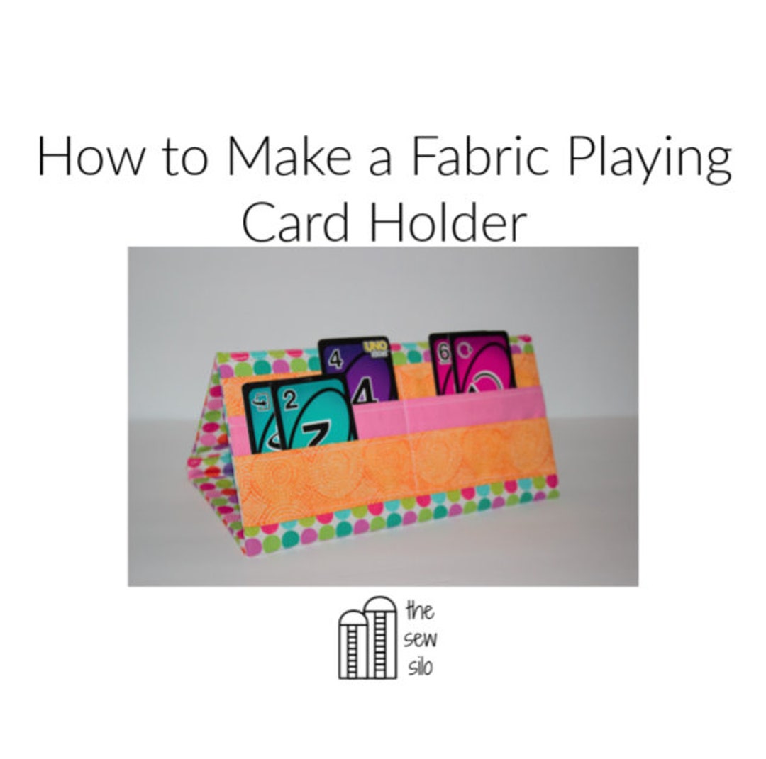 Playing Card/bingo Pull Tab Holder Tutorial DIGITAL DOWNLOAD Etsy