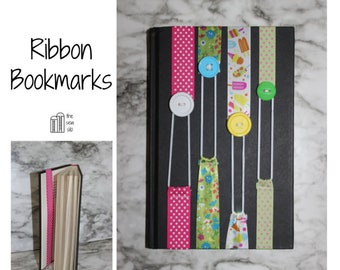 Ribbon Bookmarks | Elastic Bookmark
