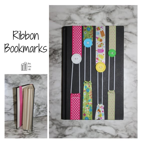 DIY Ribbon Bookmark  P.G.P Crafts 