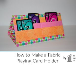 Playing Card/Bingo Pull Tab Holder Tutorial - DIGITAL DOWNLOAD ONLY