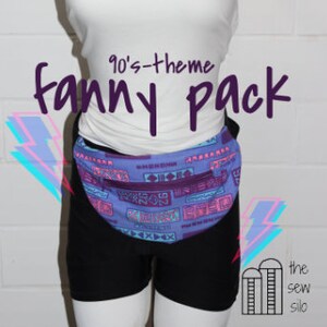 Fanny Pack | Bum Bag | Belt Bag | 90s-Themed
