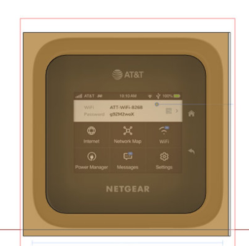 Wall Mount Case for NETGEAR Nighthawk M6 MR6500 Mobile Hotspot - FULL ...