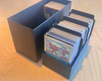 Organizador de tarjetas ETB con compartimentos divisores extraíbles