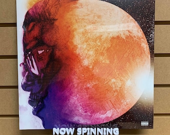 AHORA SPINNING Estante de montaje en pared para exhibición de música y discos de vinilo - Impreso en 3D