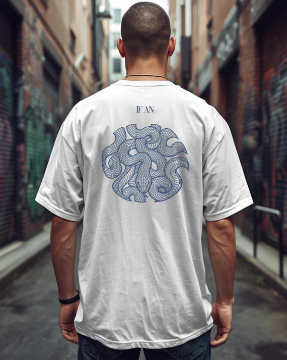 SNAKE Heavyweight Unisex Crewneck T-shirt IFANCLOTHING