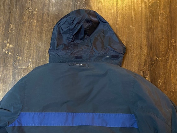 vintage 90’s (Large) navy blue “Nautica” coat - image 7