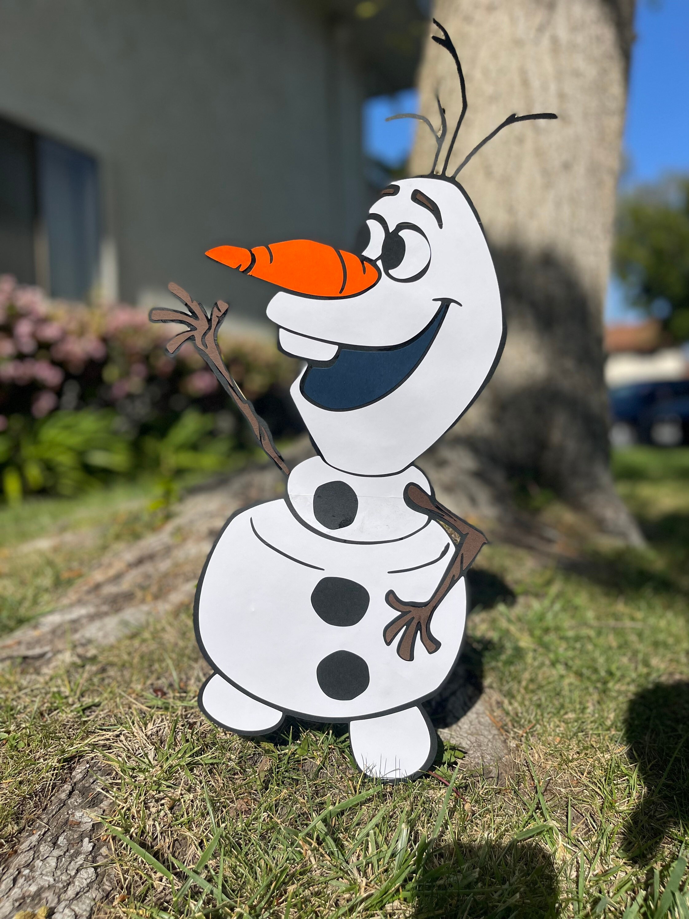 Olaf Standing Party Prop - Etsy