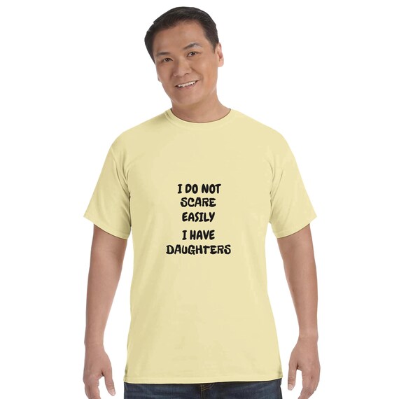 DAD SHIRT...Dad Papa Father Grandpa Unisex Heavyweight Crewneck T-Shirt | Comfort Colors C1717 Variety of Colors & Sizes