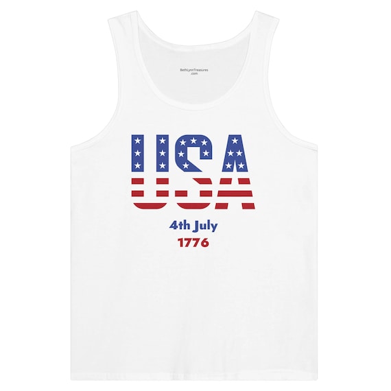 GIFT FOR 4th 0f July Celebration Appreciation Family Gatherings Comfy for Men n Women Variety of Colors n Sizes Premium Unisex Tank Top