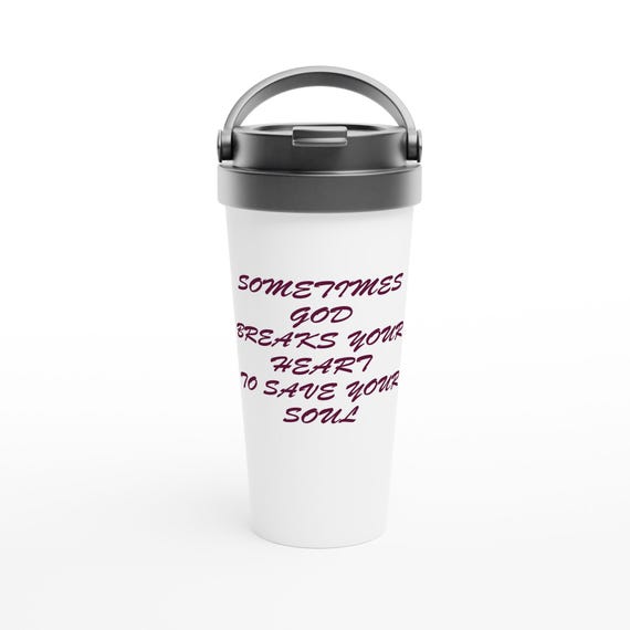Inspire Daily: Encouragement Travel Mug - Stainless Steel - Perfect Gift!