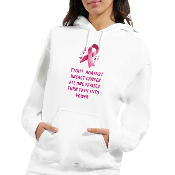Breast Cancer Awareness Support Classic Unisex Pullover Hoodie