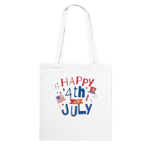GIFT FOR 4th of July Celebration Appreciation Family Gatherings Classic Tote Bag Variety of Colors