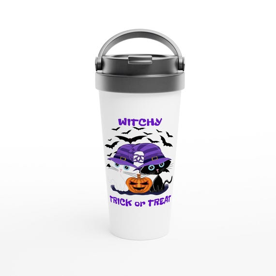 Halloween Witchy Brew 15oz Insulated Stainless Steel Travel  Mug